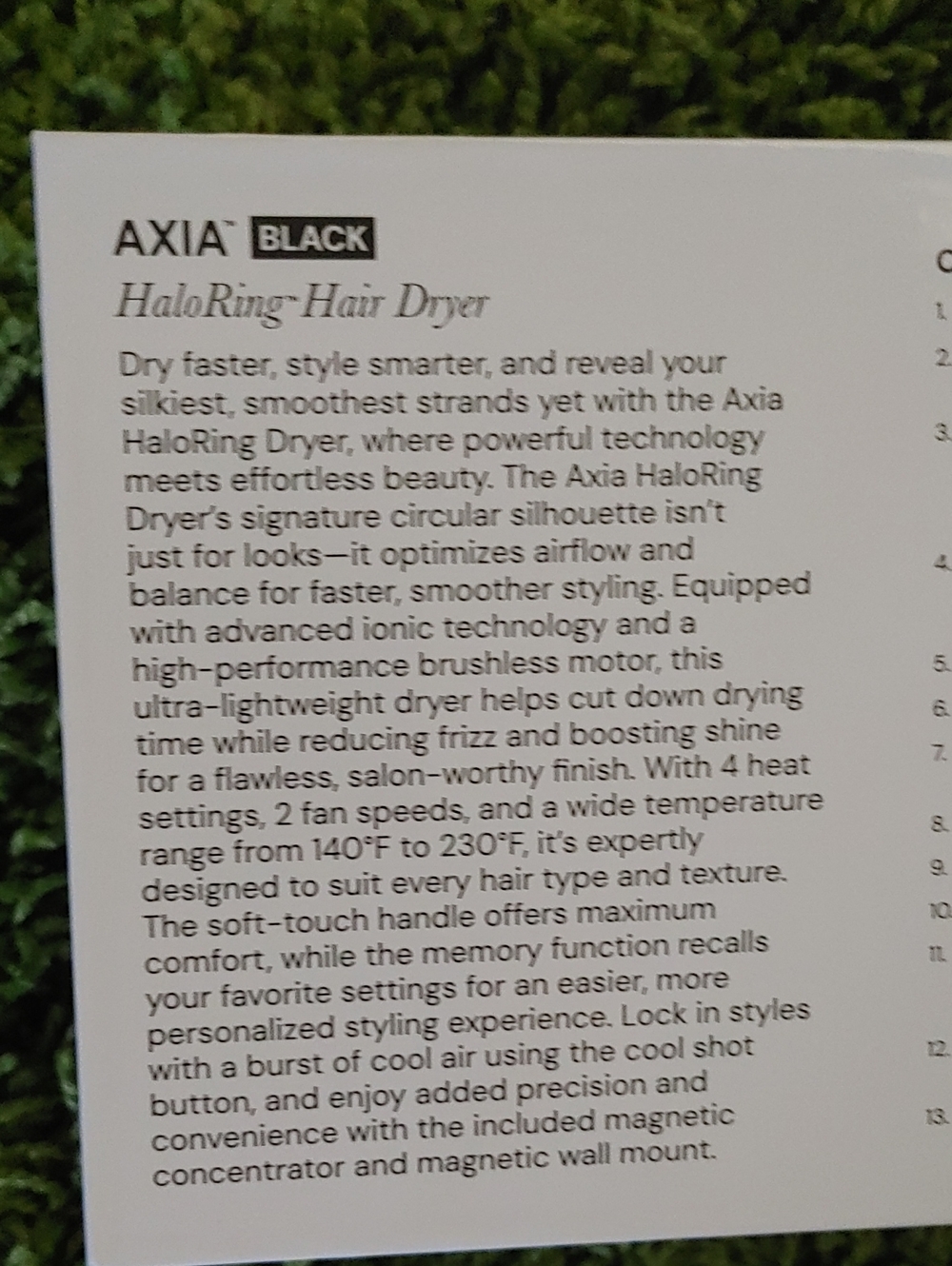 L'ange AXIA Halo Ring Hair Dryer - Picture 7 of 8